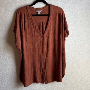 Orvis Women's Rust Blouse